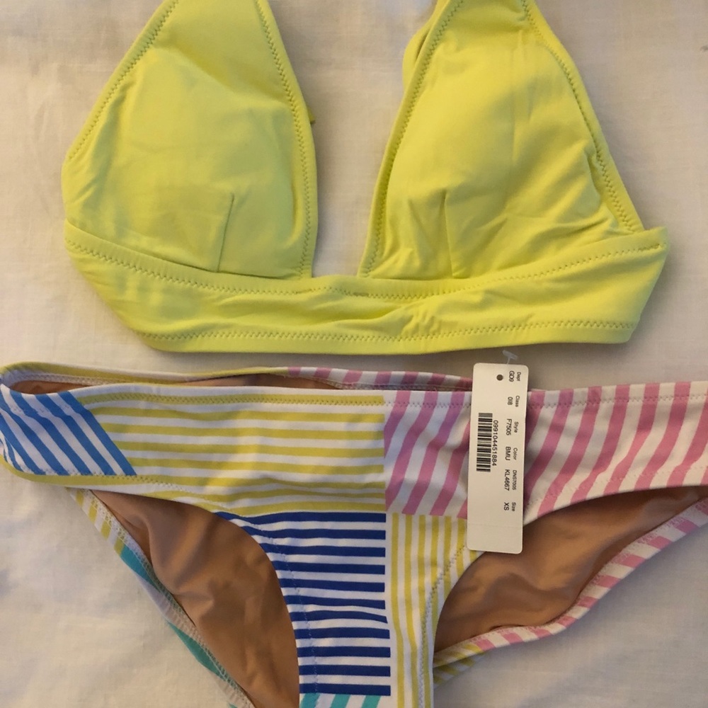 Multicolored bathing suit